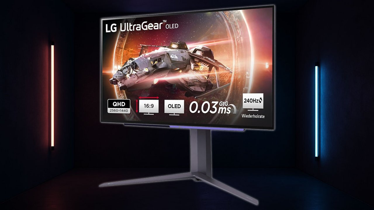 [07/07/2025] LG OLED GS95QX Monitor zum neuen Tiefstpreis