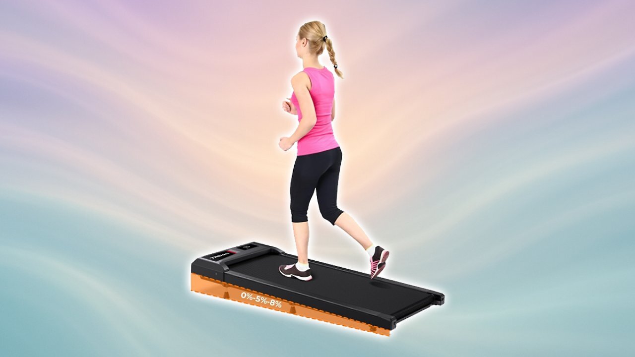 [18/07/2025] Laufband für Zuhause mit Neigung & Sicherheitsgriff, 2.5 PS Walking Pad, 2-8 km/h, 2 in 1 Under Desk Schreibtisch Treadmill für Zuhause & Büro, Fernbedienung, LED Anzeige, App, Sprachsteuerung Amazon Angebot