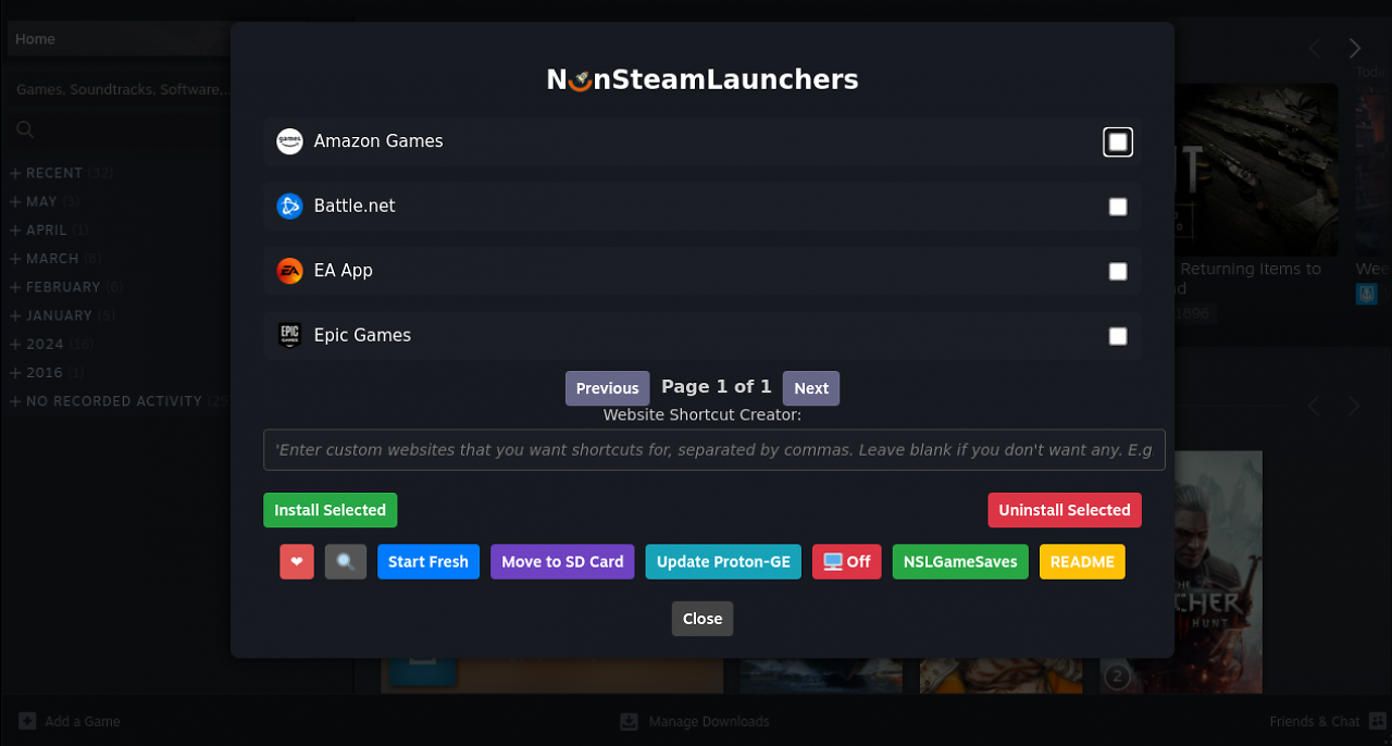 [07/07/2025] NonSteamLaunchers
