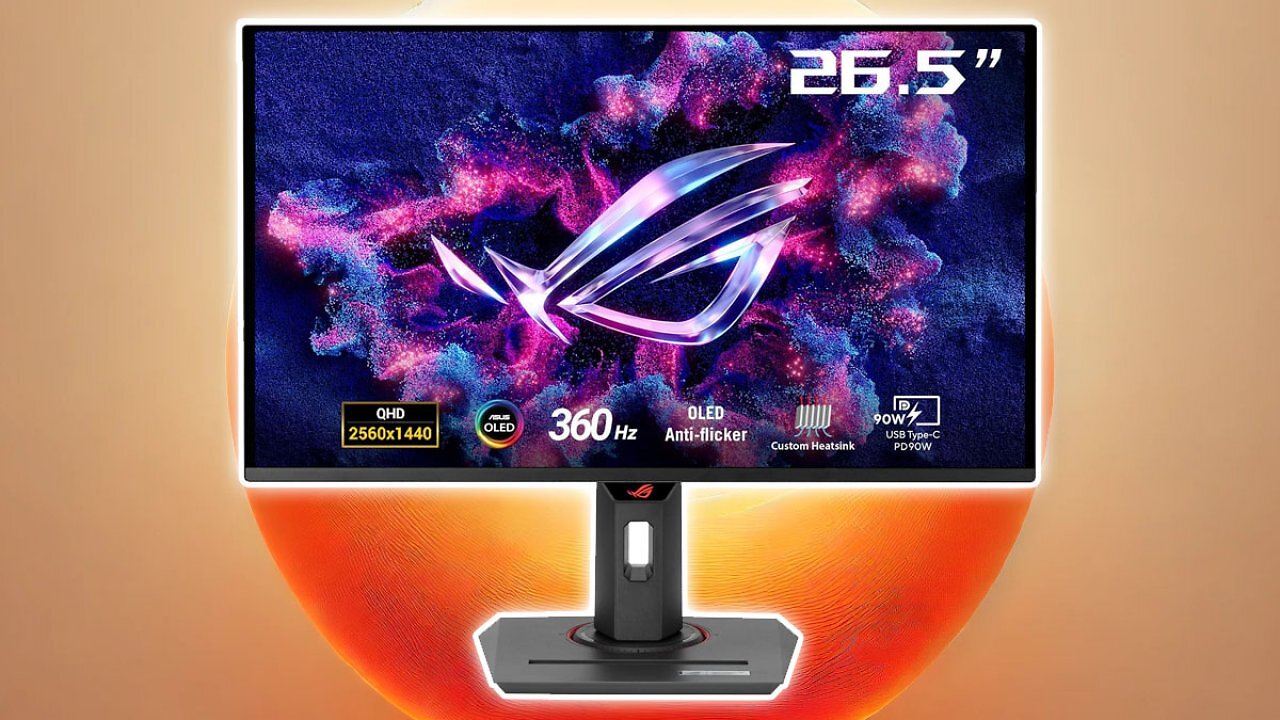 [16/07/2025] Wenige Stück zum Aktionspreis: 360 Hz schneller Asus OLED-Monitor deutlich günstiger