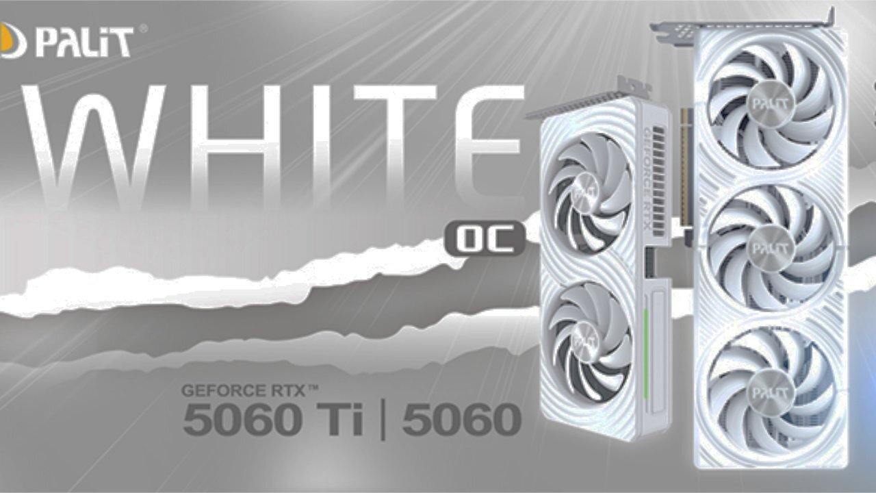 [28/07/2025] Palit bringt vier neue GPUs der Blackwell-Generation in weißem Anstrich auf den Markt.