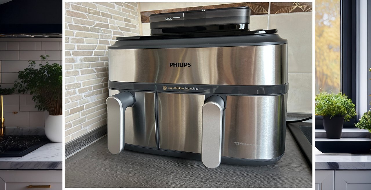 [28/07/2025] Philips Steam Airfryer NA550 Dual Basket im Test: Fritteuse und Dampfgarer in einem (10)