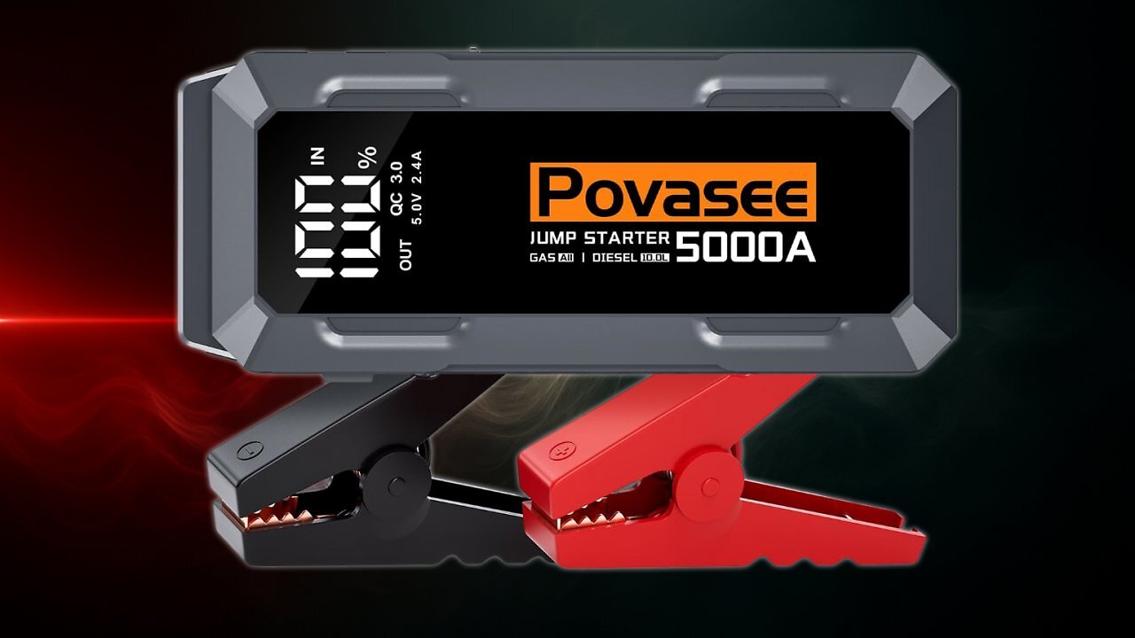 [16/07/2025] Startet selbst Diesel-Monster: Diese Starthilfe-Powerbank mit 5000A ist Bestseller Nr. 1 und 43 % billiger