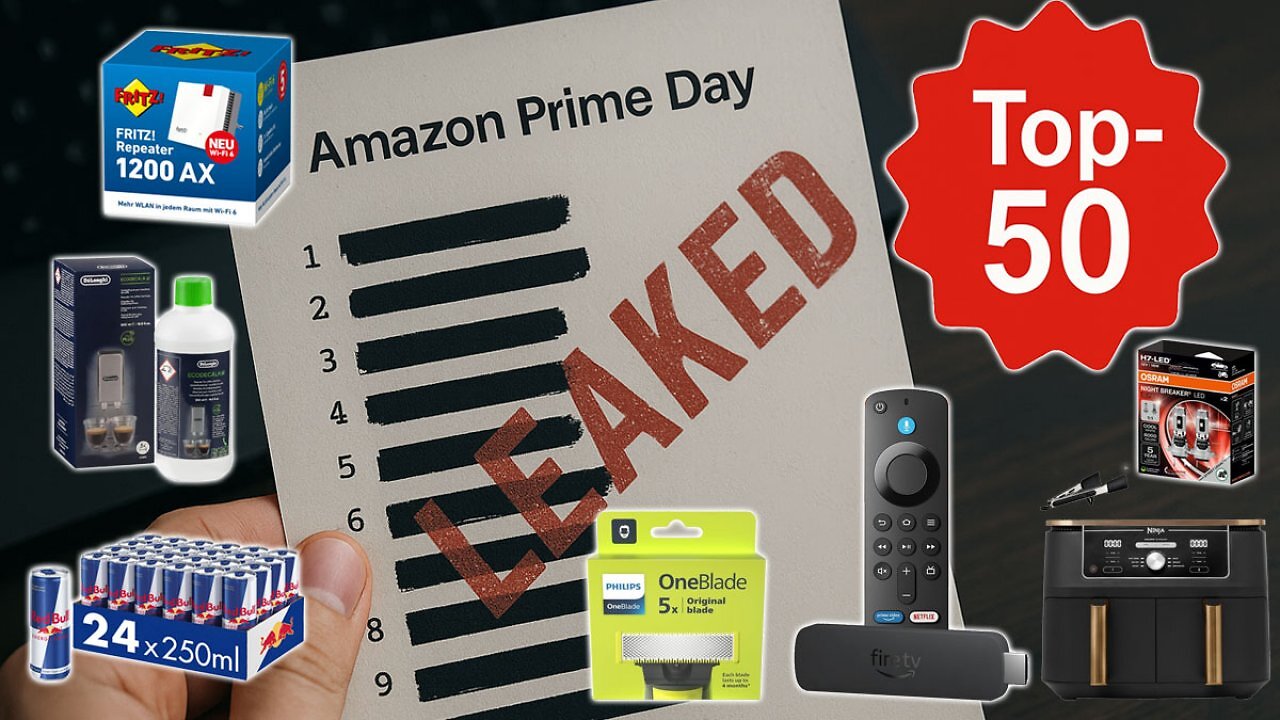 [11/07/2025] Vor Prime-Day-Aus enthüllt: Entkalker beliebter als Fire TV - die 50 meistgekauften Produkte unserer Leser