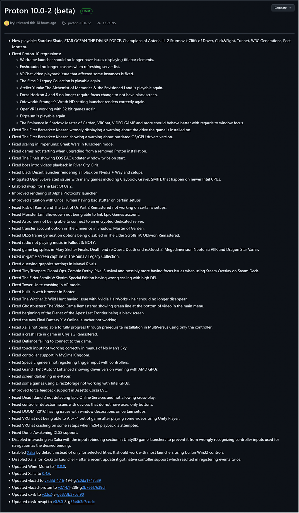 [30/07/2025] Proton 10.0-2 Beta