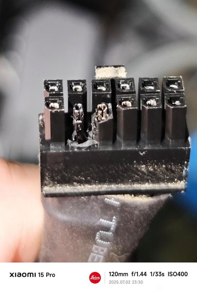 [04/07/2025] Geforce RTX 3060 Ti: Schon wieder ein geschmolzener Stromstecker - mit einer Auffälligkeit