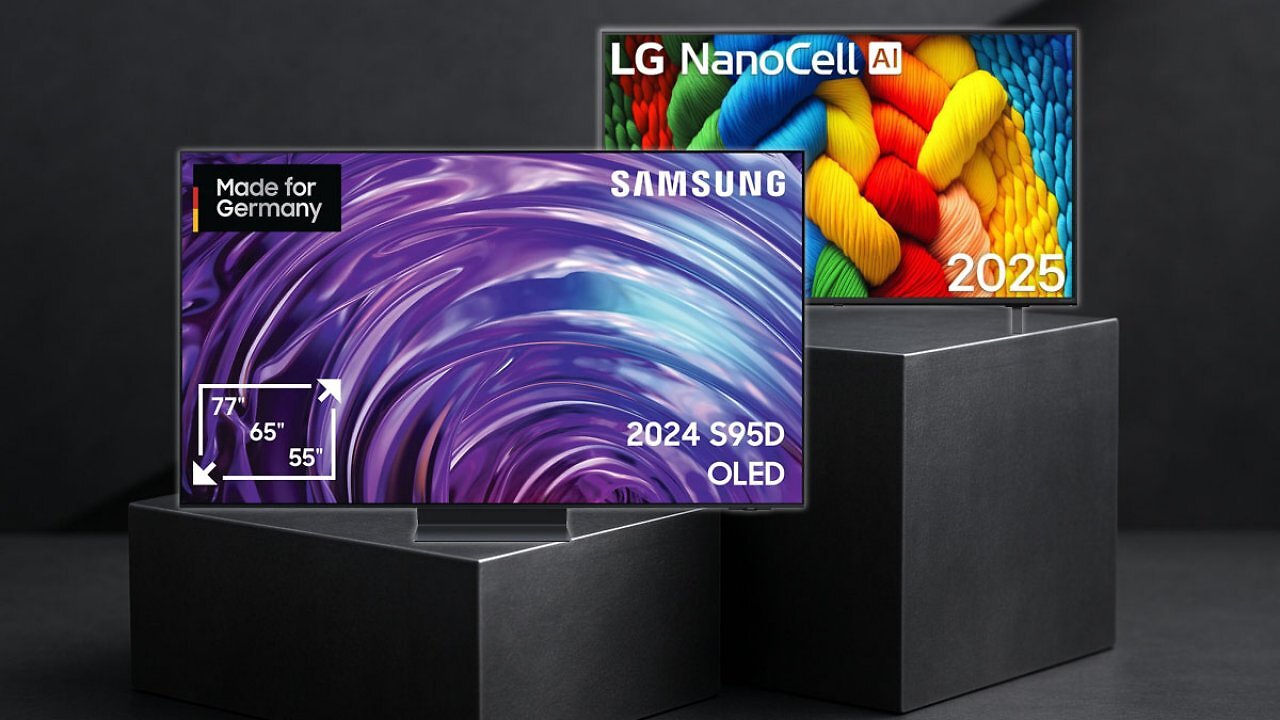[30/07/2025] Zum Tiefstpreis: Samsung OLED-TV S95D und LG TV&nbsp;