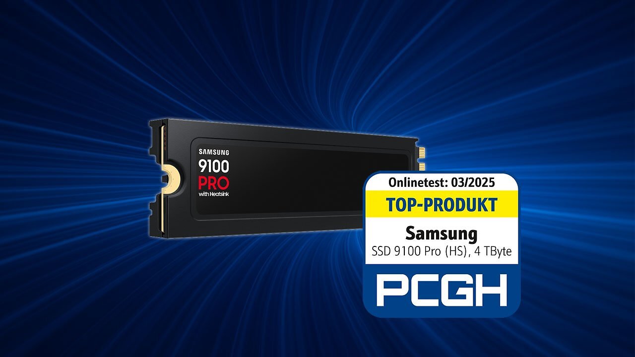 [29/07/2025] Samsung SSD 9100 Pro mit Heatsink zum neuen Tiefstpreis