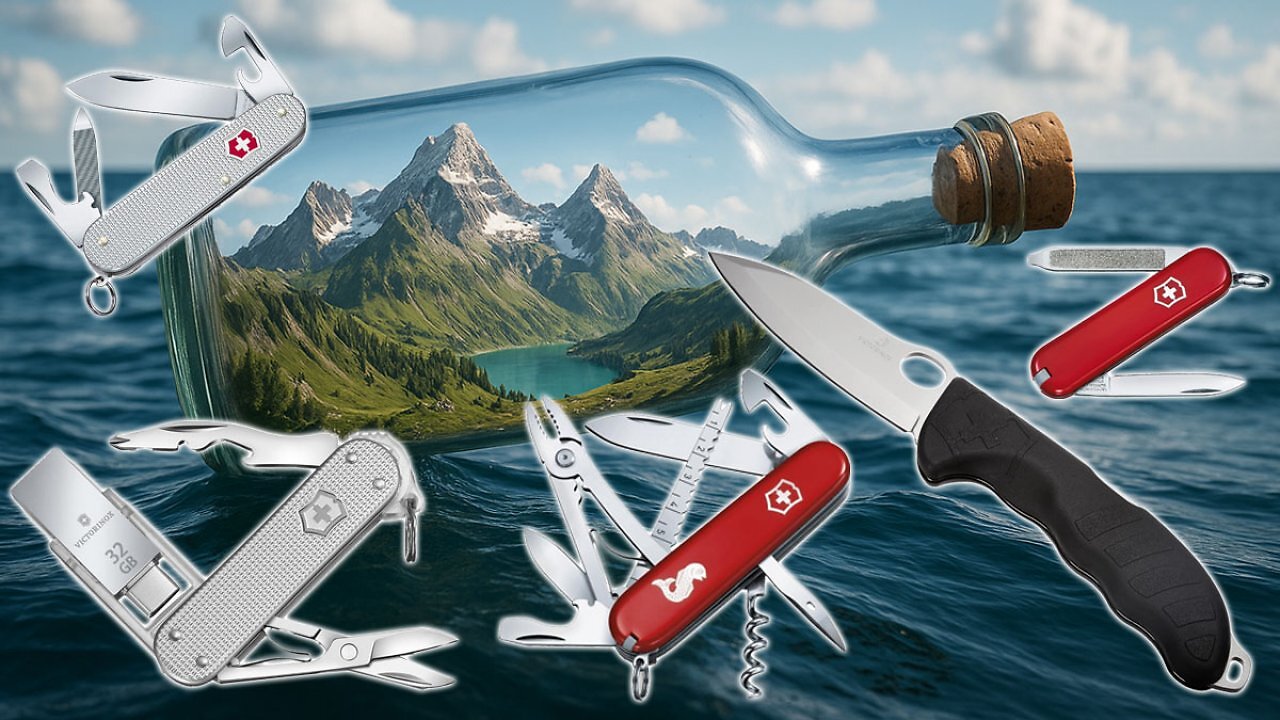 [28/07/2025] Amazon schnitzt kurz ab 9,29 € raus: Victorinox Mini, Alox, Jagdmesser, USB- & Anglerversion (1)