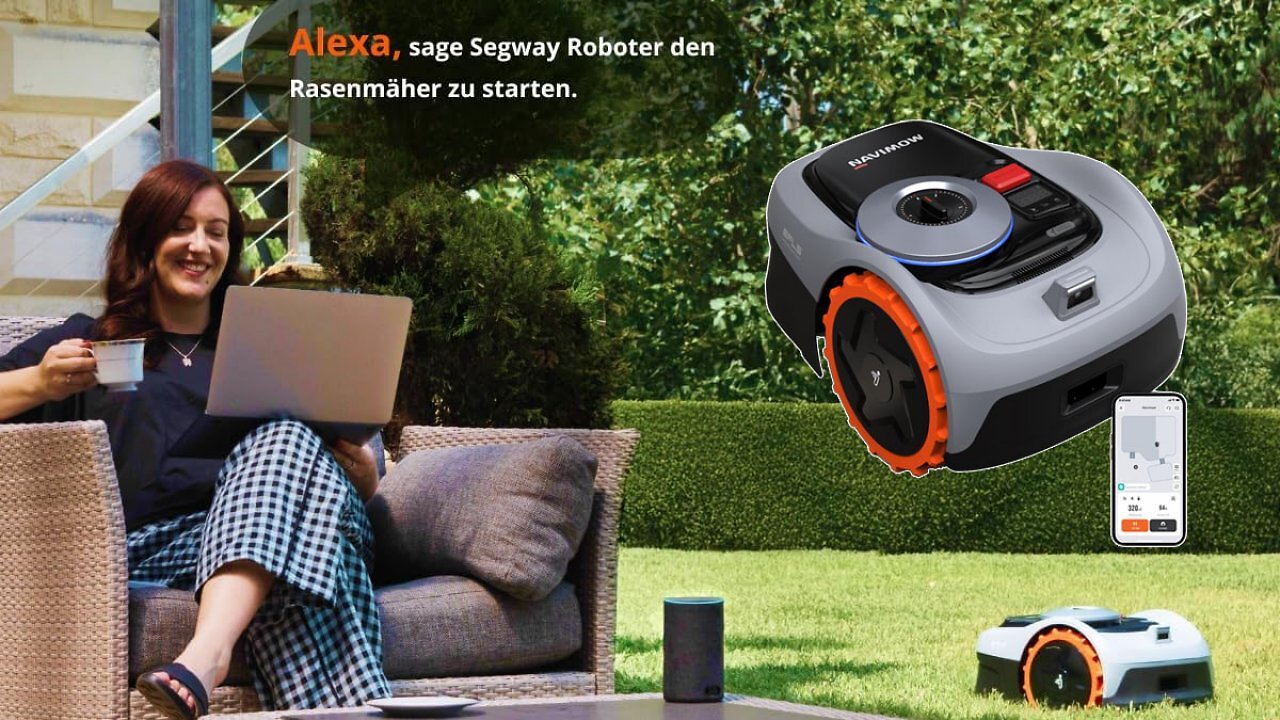 Mäht mit Riesen-Rabatt alles nieder: Mähroboter-Testsieger von Segway ist Amazon-Bestseller Nr. 1