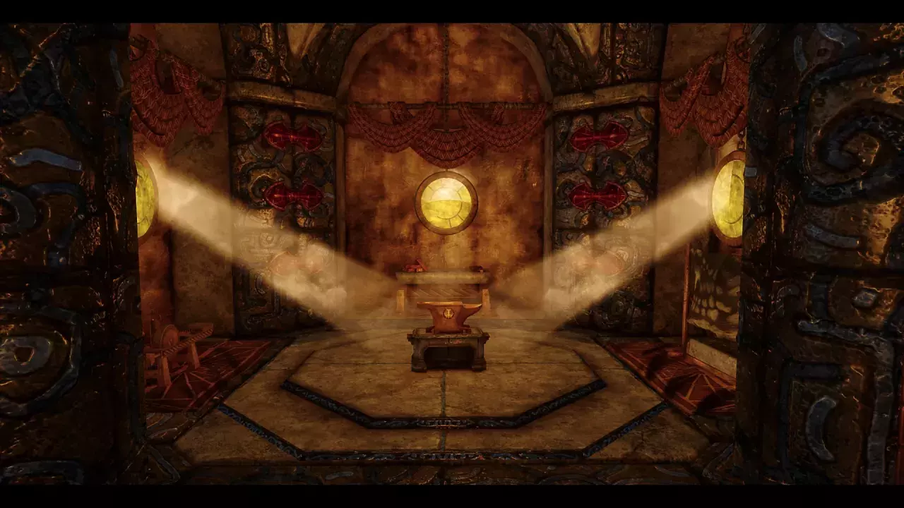 Beleuchteter Amboss in der Skyrim-Mod "Call Of The Deep".