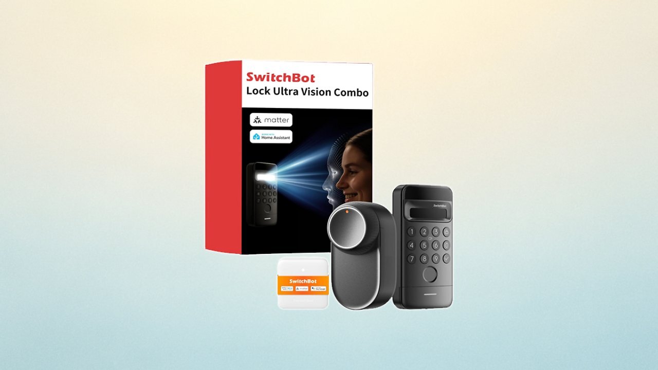 [09/07/2025] SwitchBot WLAN Smart Lock Ultra mit Keypad Vision, 3D-Gesichts-/Fingerabdruckerkennung, Elektronisches Türschloss mit Aufladbarem Akku, Öffnen per Gesicht, Fingerprint, Code, Alexa, unterstützt Matter Amazon Angebot