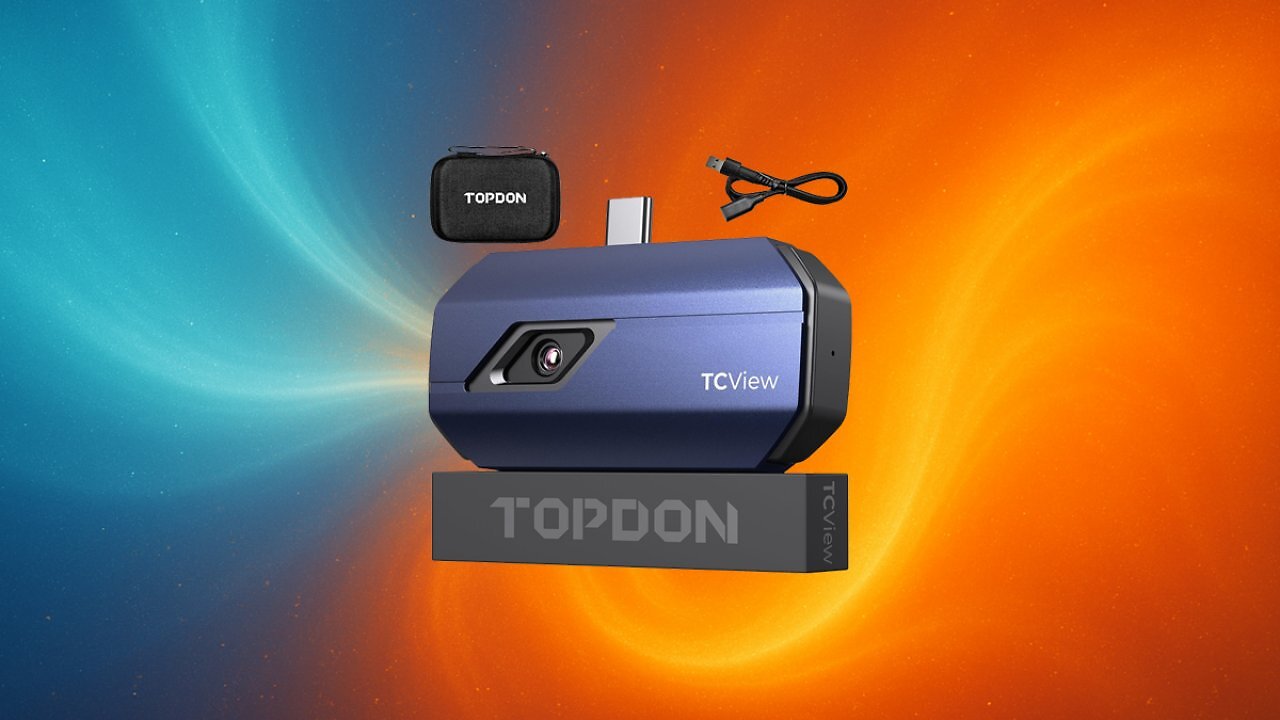 [18/07/2025] TOPDON Wärmebildkamera für Android TC001-A, Hohe Auflösung 512x384 mit TISR, 256x192 IR Auflösung, Temperaturbereich: –20 °C bis +550 °C, für Smartphones und Tablets Amazon Angebot
