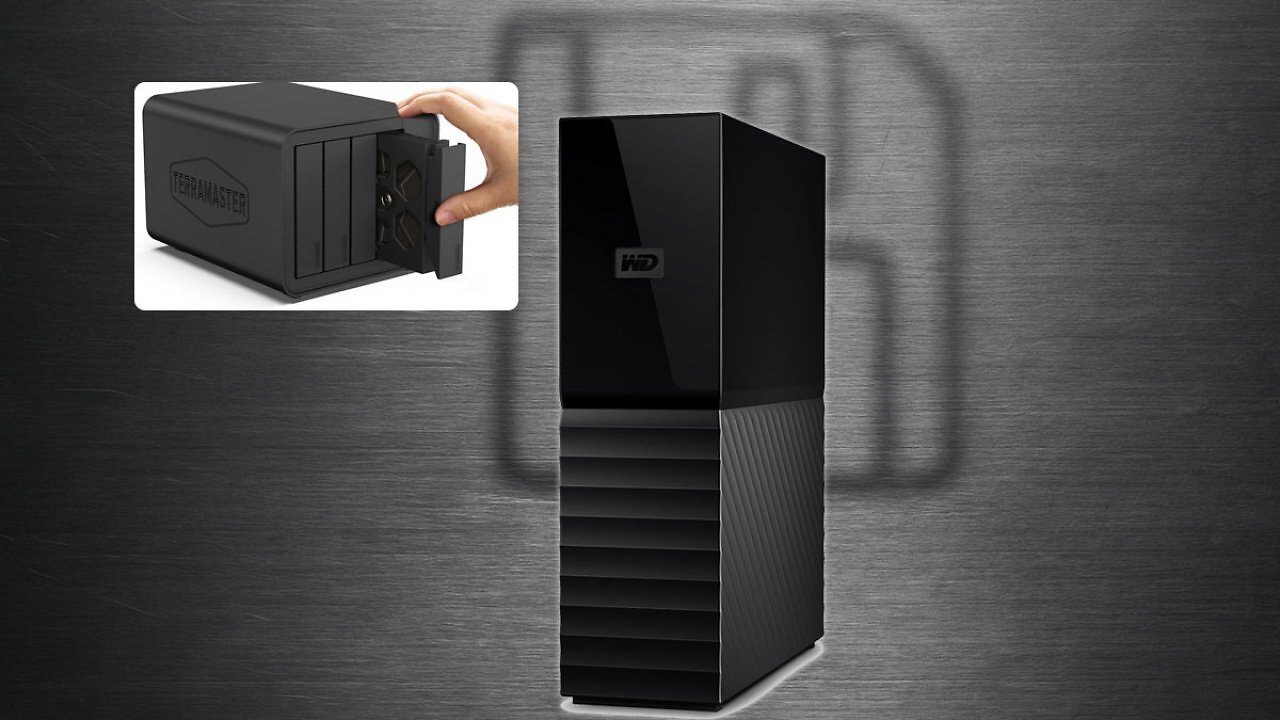[10/07/2025] WD MyBook 8TB und Terramaster D4/D5 externe Festplattengehäuse im Bestpreis-Deal zum Prime Day