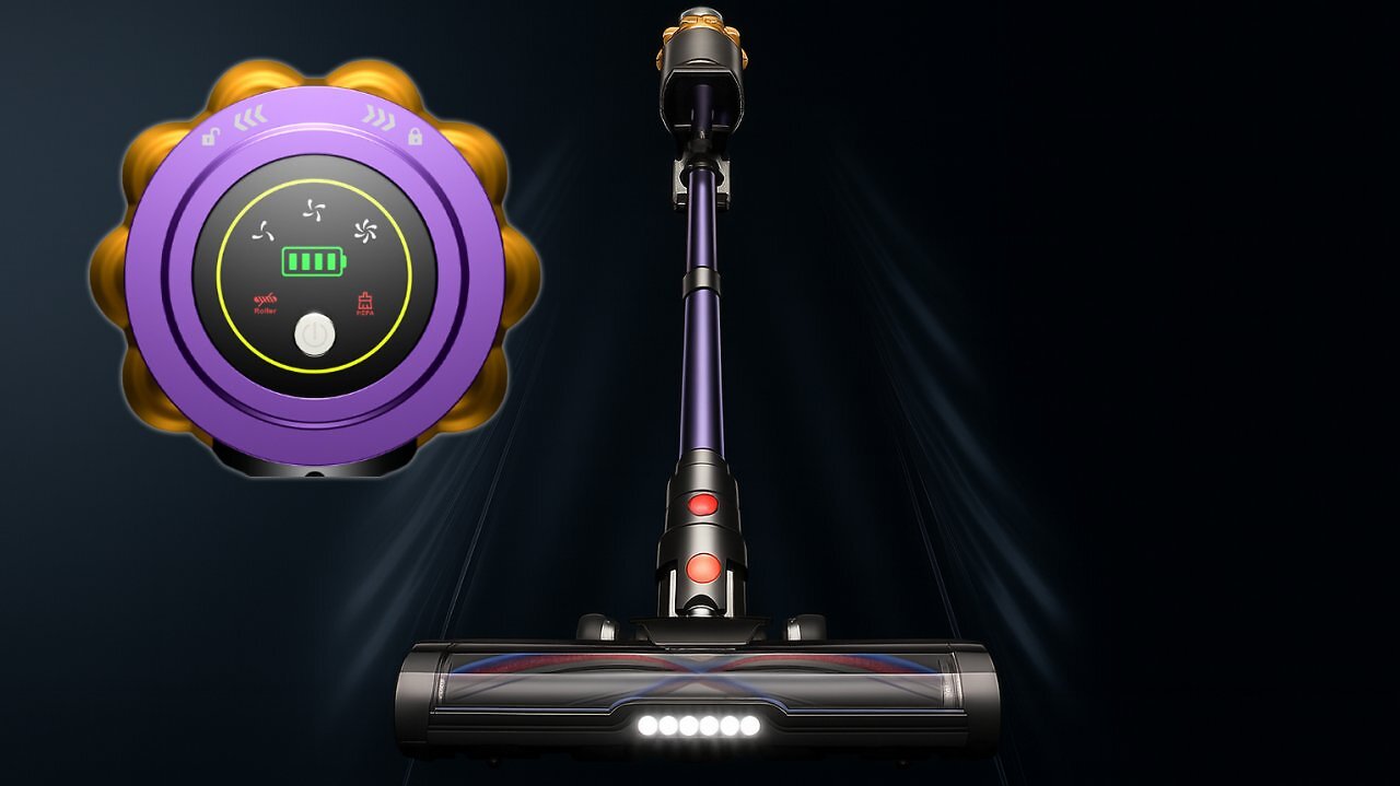 [14/07/2025] Dyson-Klon räumt Amazon leer: Akku-Staubsauger mit OLED, 70 Min Laufzeit für 149 € – über 10.000 Mal bestellt