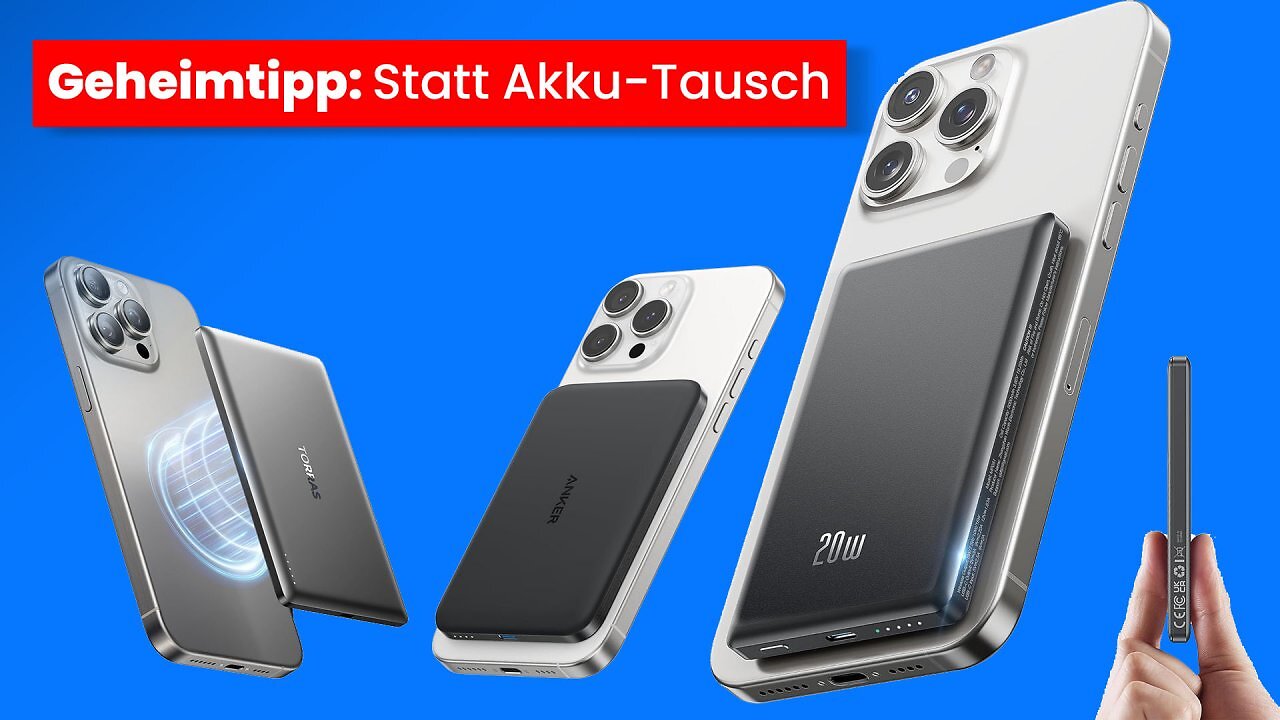 [12/07/2025] Powerbanks fürs iPhone