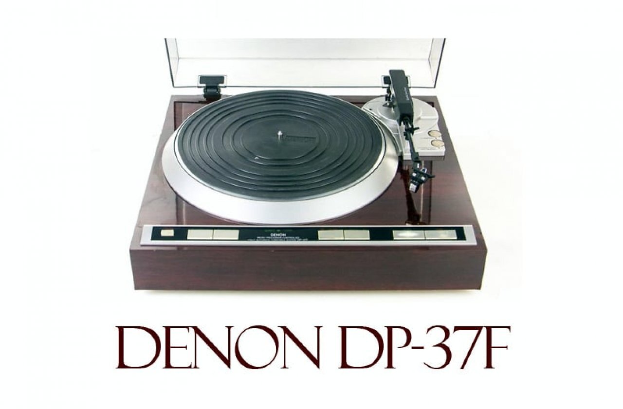 [20/08/2025] Originales Herstellerbild des Denon DP-37F aus den 1980ern.