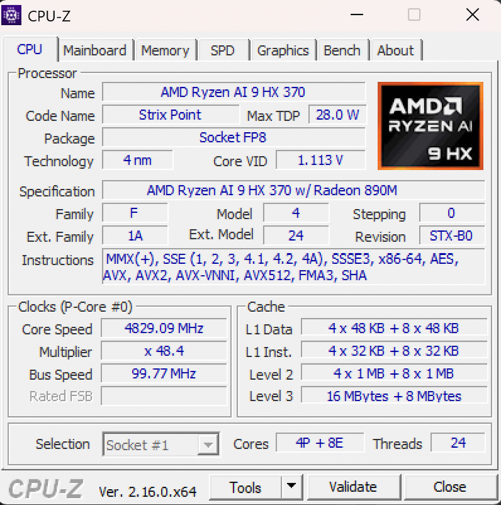Support for AMD Strix Point