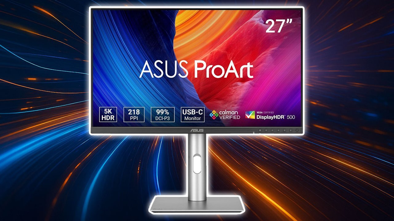 [23/08/2025] 5K-Alternative zum Apple Studio Display von Asus weit unter früherem Tiefstpreis