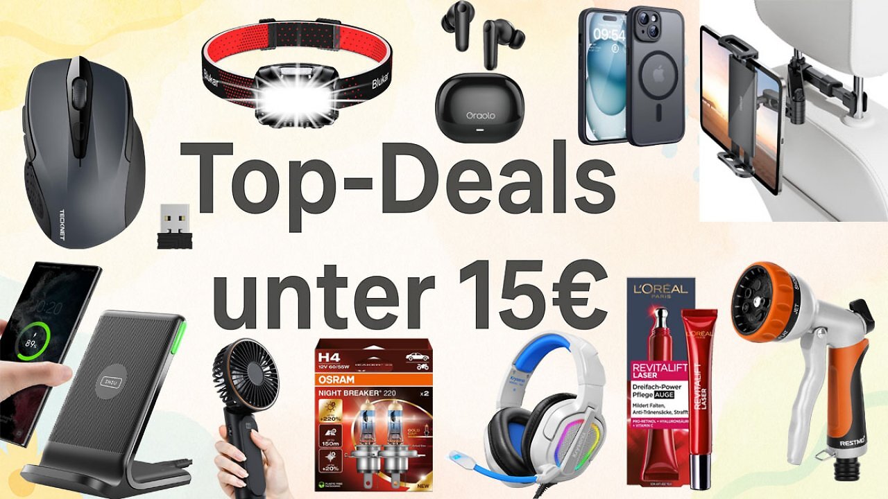 Amazon-Sommer-Rabatte bis 84% nicht verpassen: Die besten 30 befristeten Angebote unter 15€