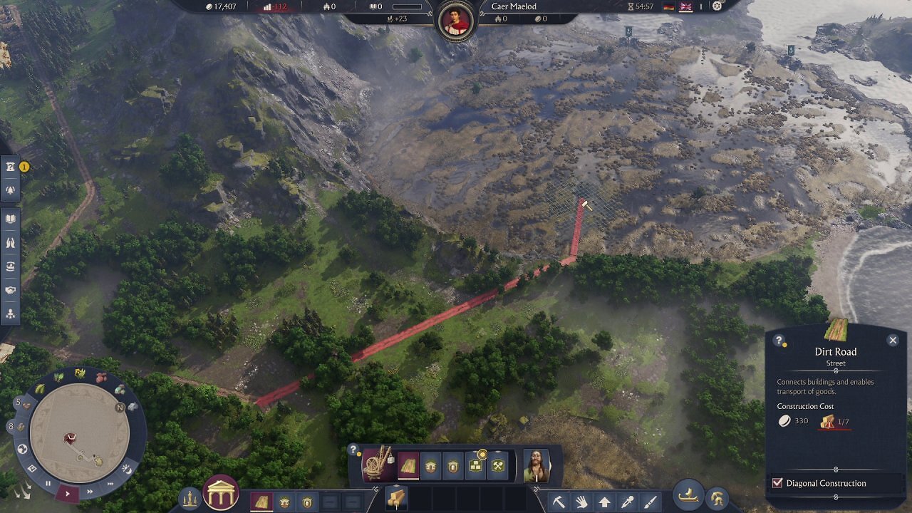 [20/08/2025] Anno 117 zeigt detailreiche Siedlungen mit neuer Benutzeroberfläche.