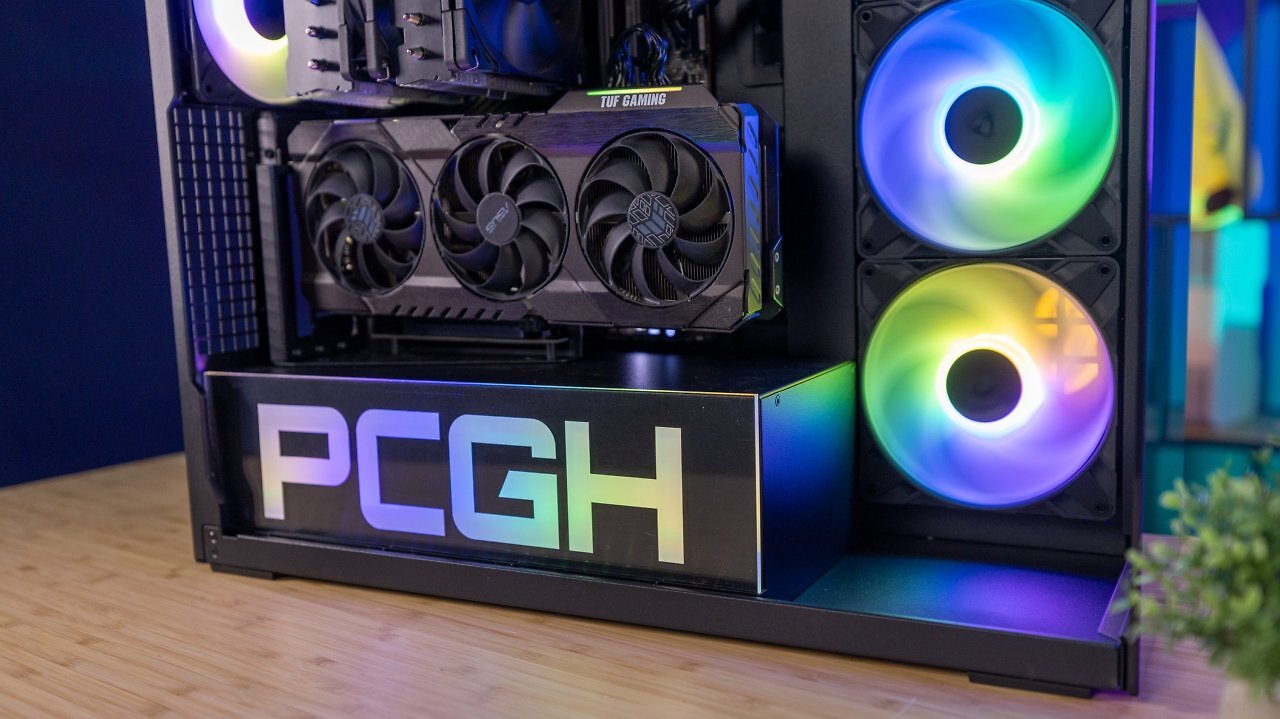 [11/08/2025] Mit vertikaler GPU ist das Gehäuse durchaus ein Hingucker.