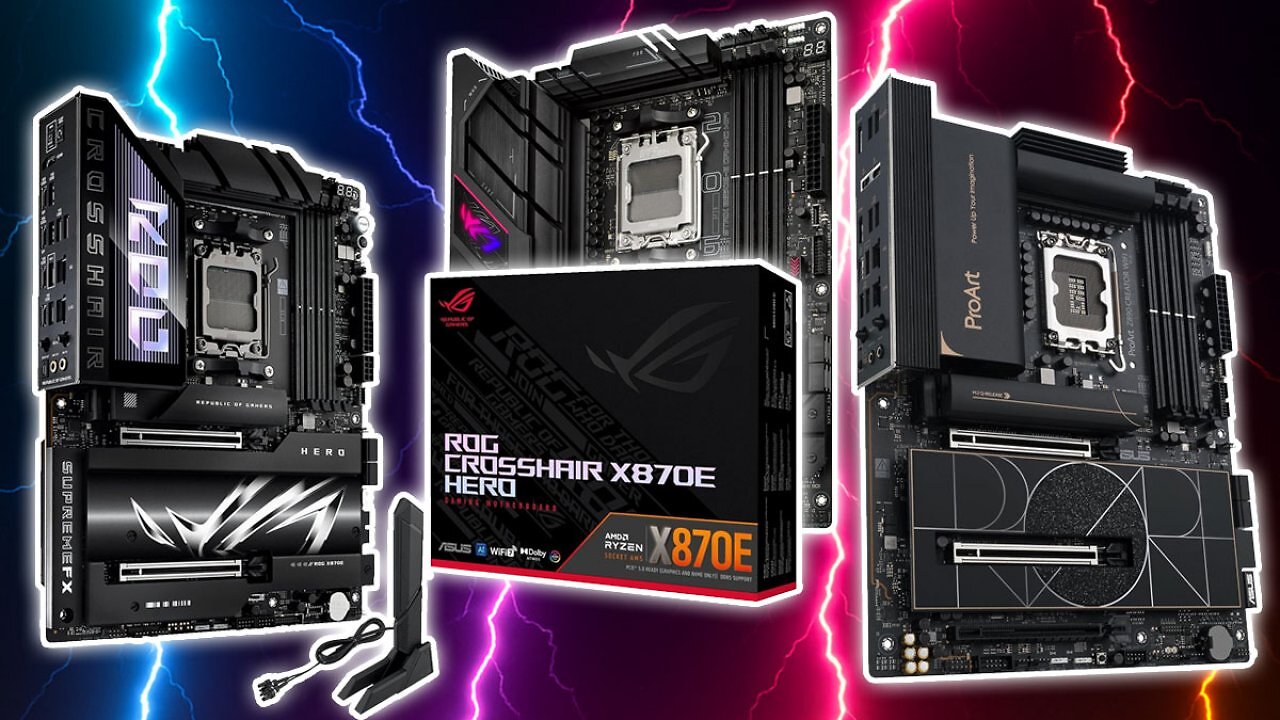 [05/08/2025] Asus-Mainboards weit unter Vergleichspreis: Amazon-Coupons für X870E, B650(E), Z890 etc.