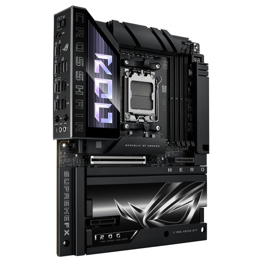 [14/08/2025] Asus ROG Crosshair X870E Hero BTF Neues AM5-Mainboard für versteckte Kabel (3)