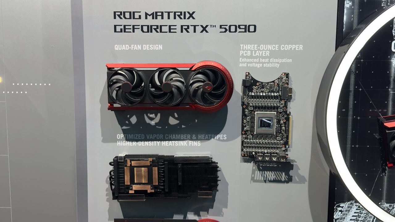 [19/08/2025] Am 19. August vorgestellt: Die Asus ROG Matrix RTX 5090 mit 2.730 MHz und 800 W Dual-Power-Draw. Stückzahl weltweit begrenzt 1.000. (16)