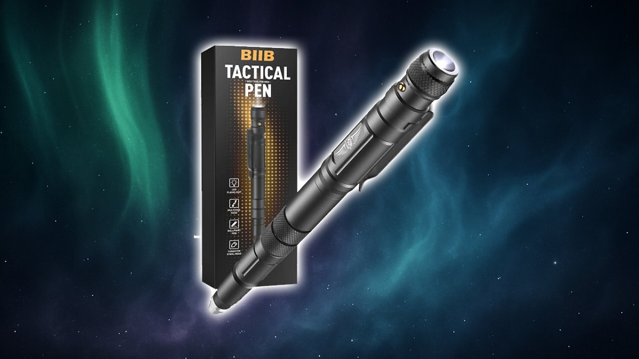 [23/08/2025] BIIB Geschenke für Männer, Multitool Pen mit LED Gadgets für Männer, Geschenke für Papa, Geburtstagsgeschenk für Männer, Männergeschenke, Papa Geschenk, Jahrestag Geschenk für Ihn Amazon Angebot