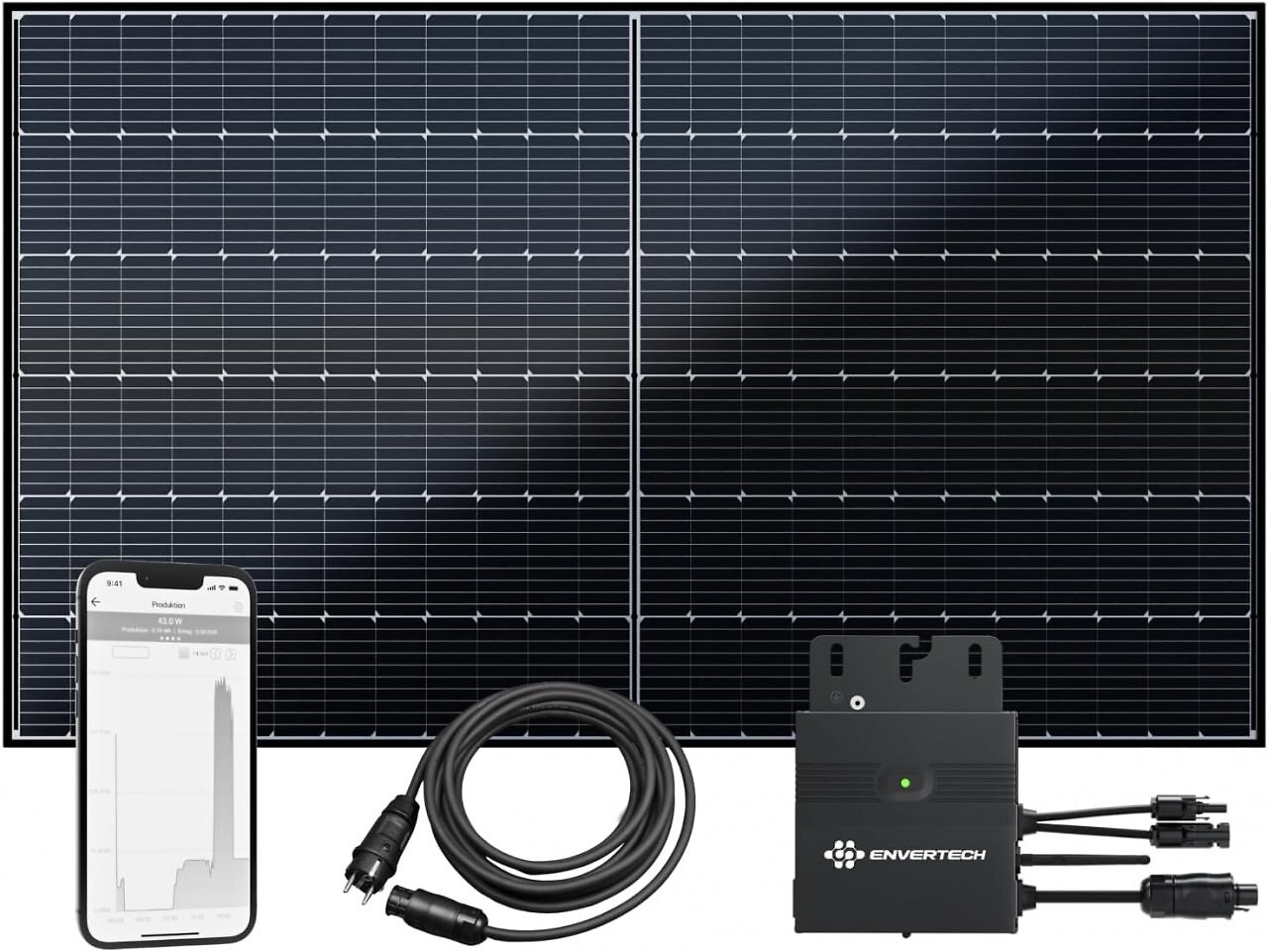 [09/08/2025] Das bifaziale 400-Watt-Set eignet sich ideal für Singles.
