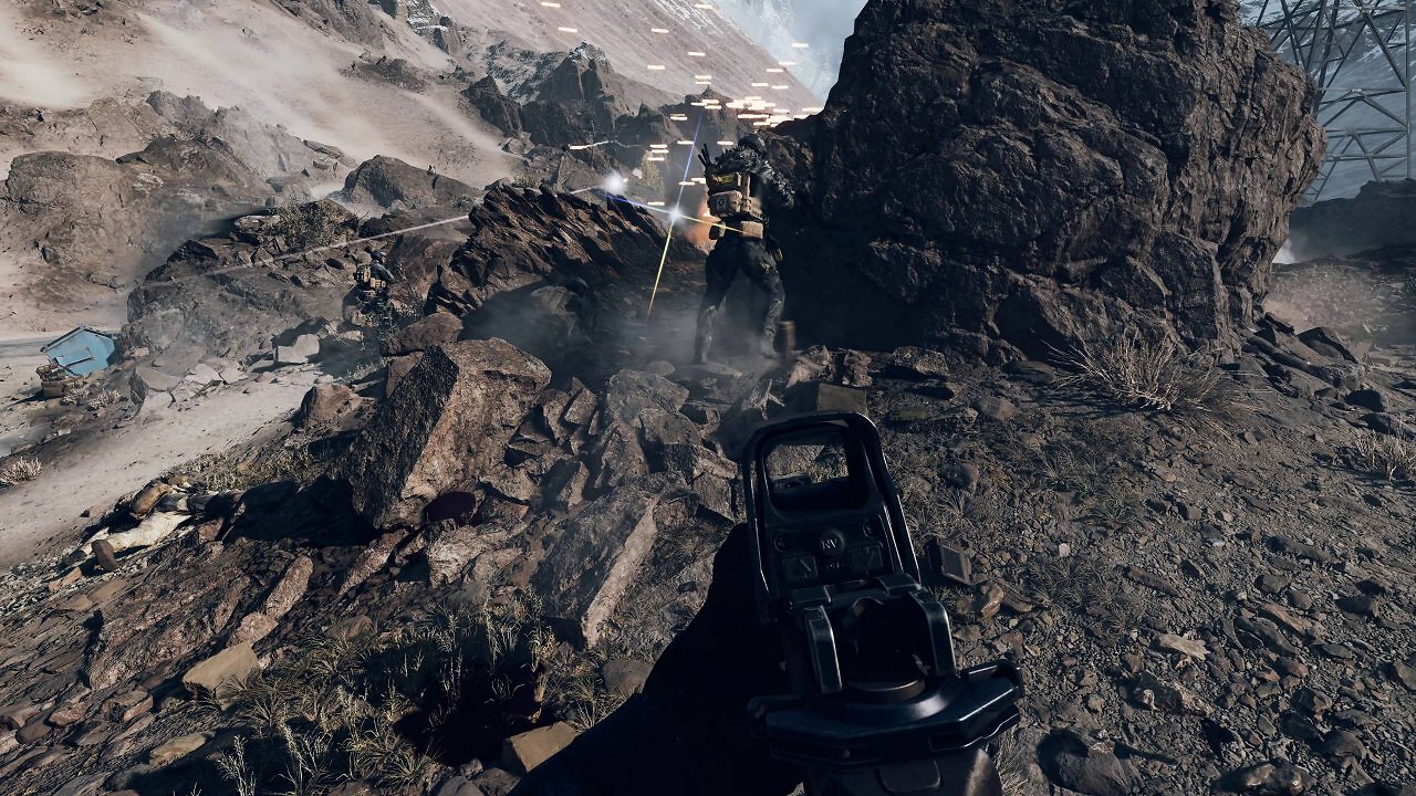 [07/08/2025] Lensflares verraten wie in vergangenen Titeln, dass sich Sniper verstecken.