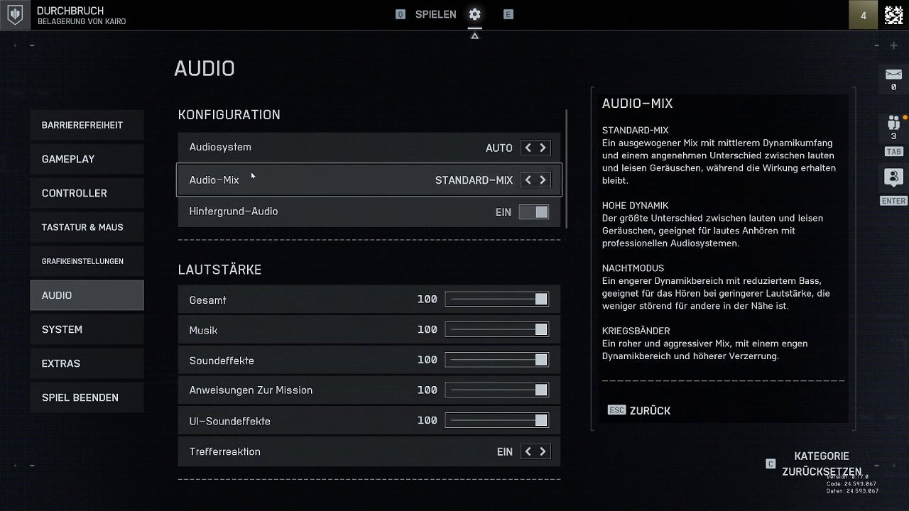 Battlefield 6 Event Menu - 15 - Audio I