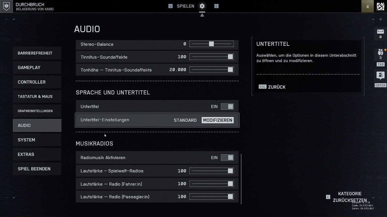 Battlefield 6 Event Menu - 17 - Audio III