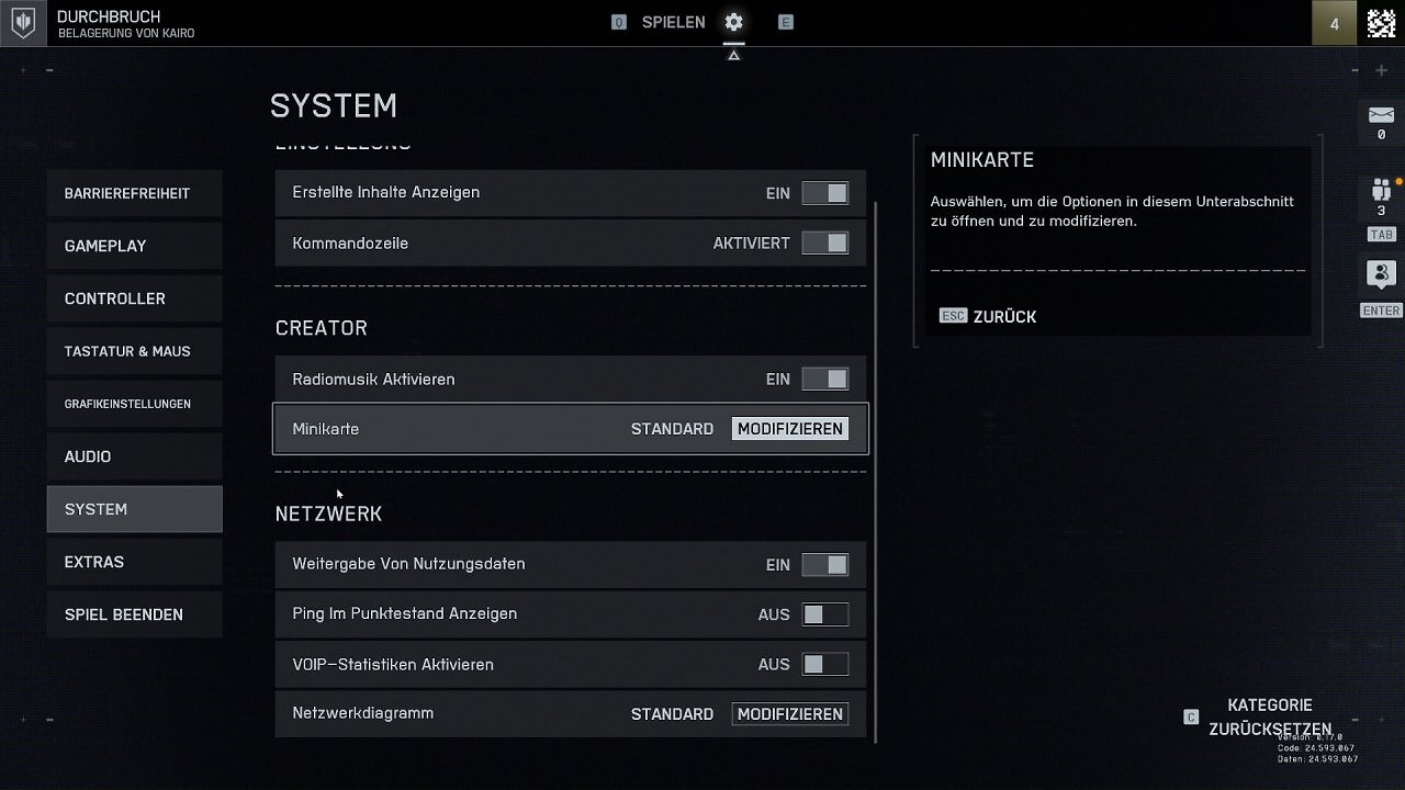 Battlefield 6 Event Menu - 18 - System