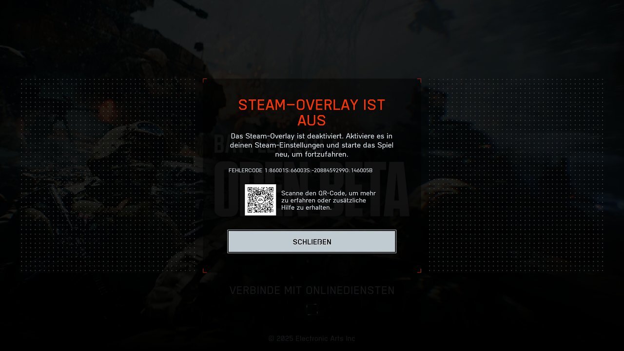 [07/08/2025] Battlefield 6 Open Beta: Steam Overlay erforderlich