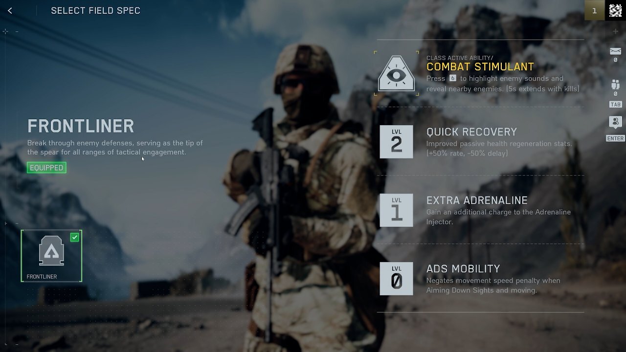 [01/08/2025] Die freischaltbaren Perks des Sturmsoldaten.