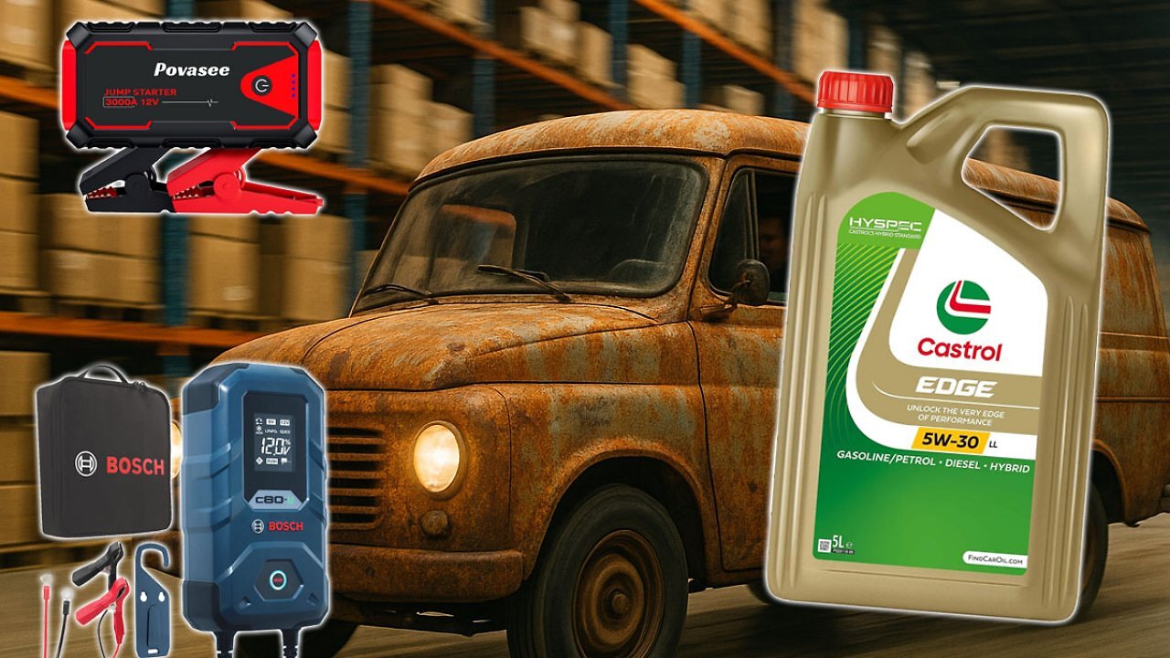 [27/08/2025] Kurze Zeit düsen billiger raus: Amazons Nr. 1 Motoröl Castrol Edge, Bosch Batterielader, Starthilfe Powerbank