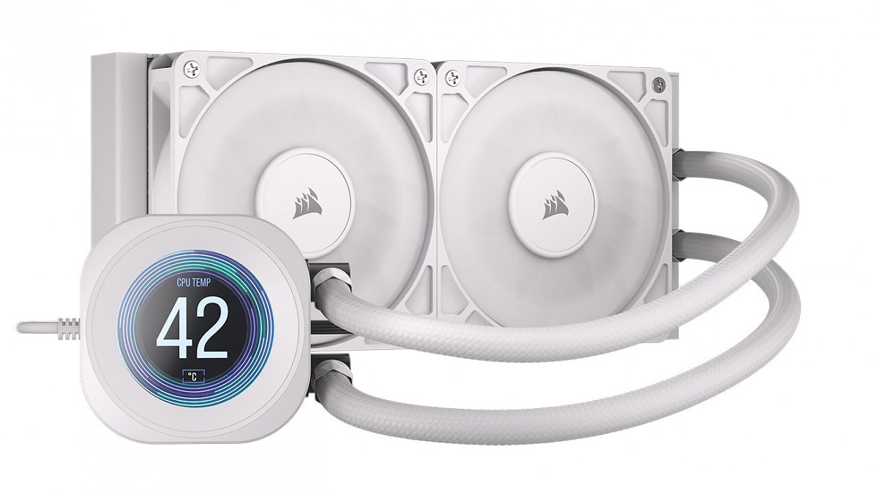 Corsair Nautilus 240 RS LCD (White)