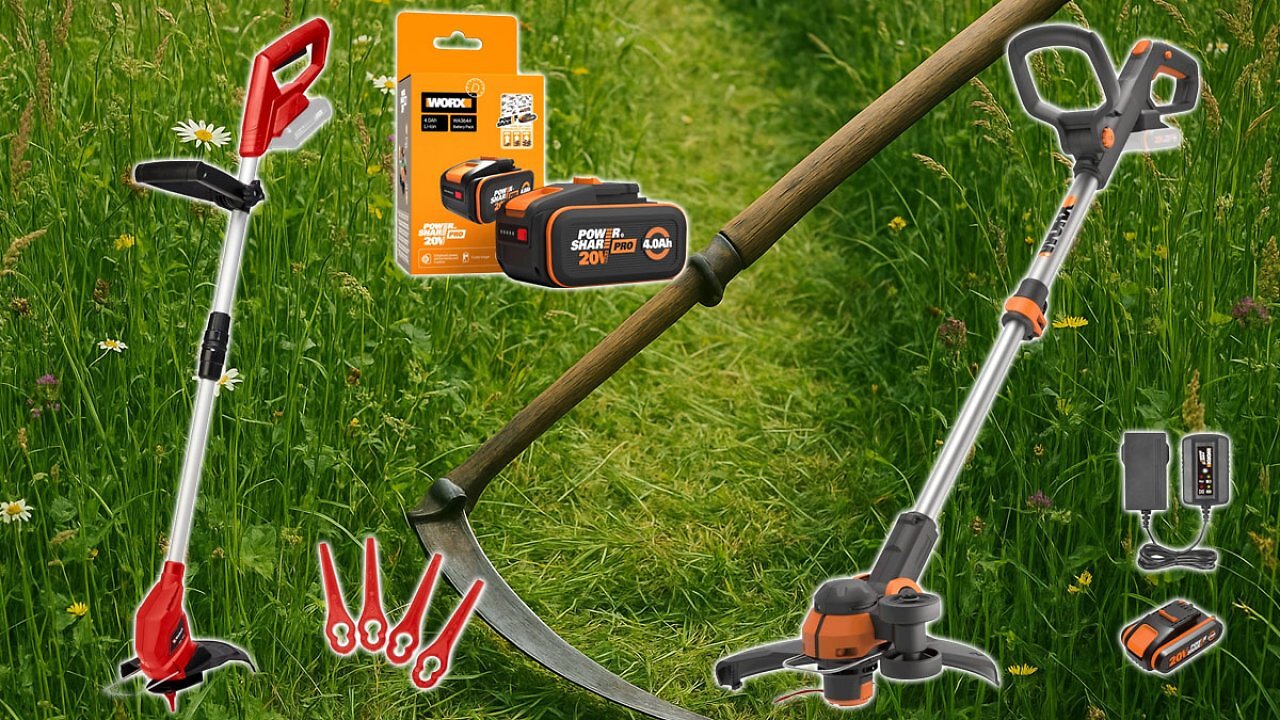 [25/08/2025] Aus Lager gesenst: Einhell Rasentrimmer bei Amazon kurz nur 31 €, auch Worx im Preisfall