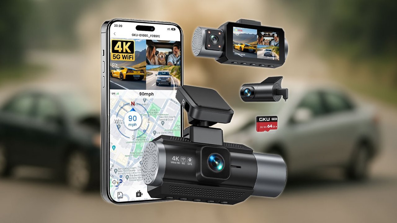 [01/08/2025] GKU D1000 Dashcam zum Tiefstpreis