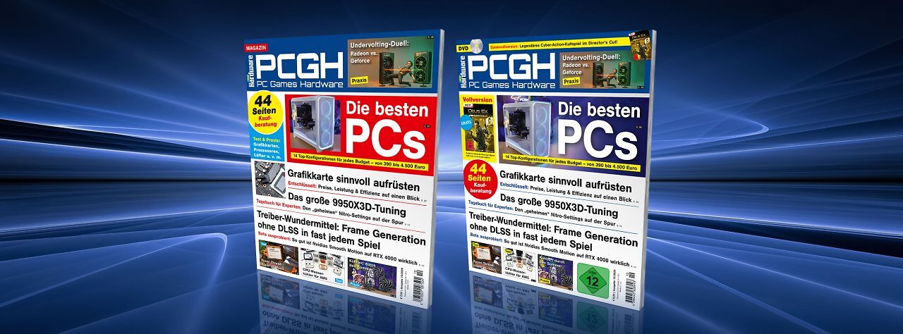 [26/08/2025] Die PCGH 10/2025 strotzt voller Themen! Ein Blick hinein lohnt sich alle mal!