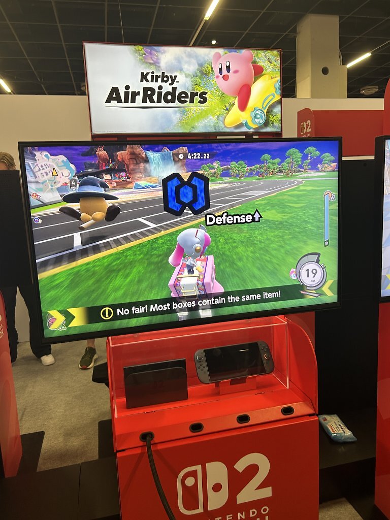 [22/08/2025] Kirby Air Riders angespielt: mit irrem Speed durchs City Trial (1)