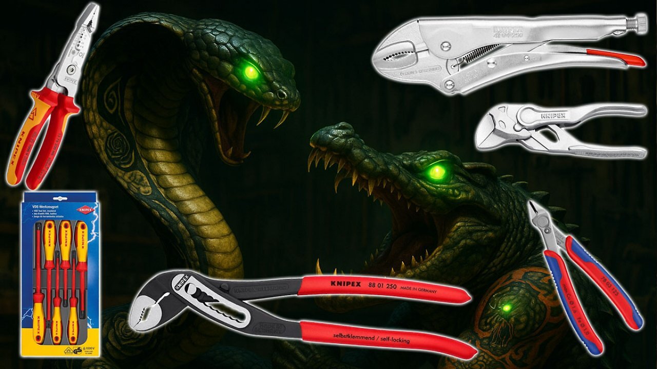 [07/08/2025] Cobra beißt Alligator den Preis ab: Beliebte Knipex-Zangen bei Amazon günstiger als sonst (1)