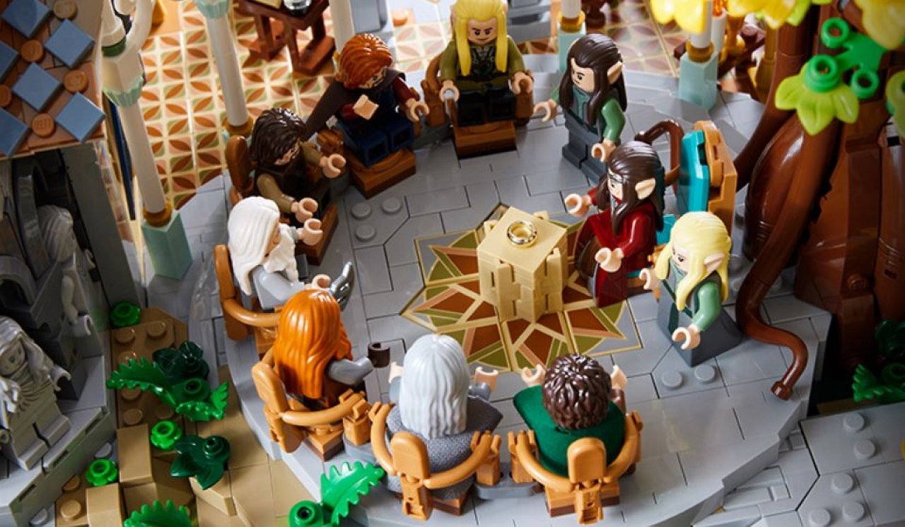 Lego Rat von Elrond Minifiguren
