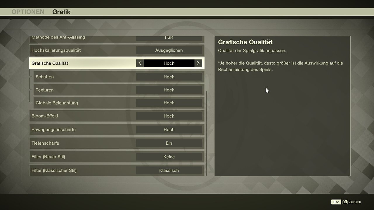 Grafikmenü 2