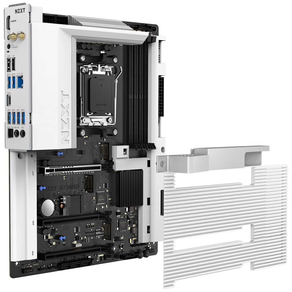 [19/08/2025] N7 B850: Neues AM5-Mainboard in Schwarz oder Weiß von NZXT (1)