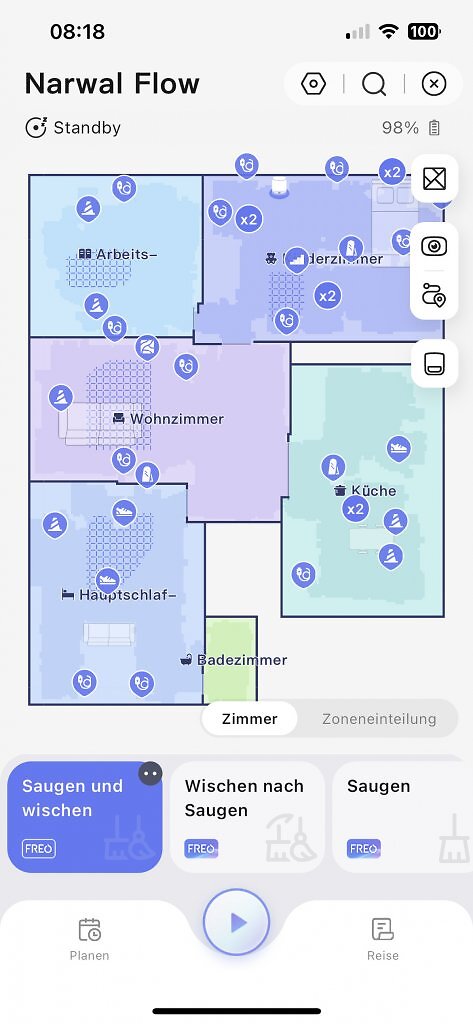 [29/08/2025] In der App werden alle möglichen Hindernis-Arten dokumentiert.