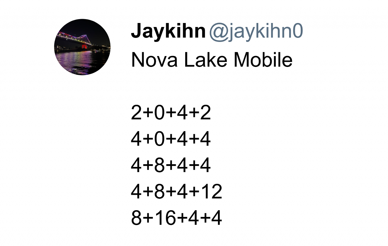 [10/08/2025] Der Leaker @jaykihn0 will erfahren haben, mit welchen Kern-Kombinationen Nova Lake im Notebook geplant ist.