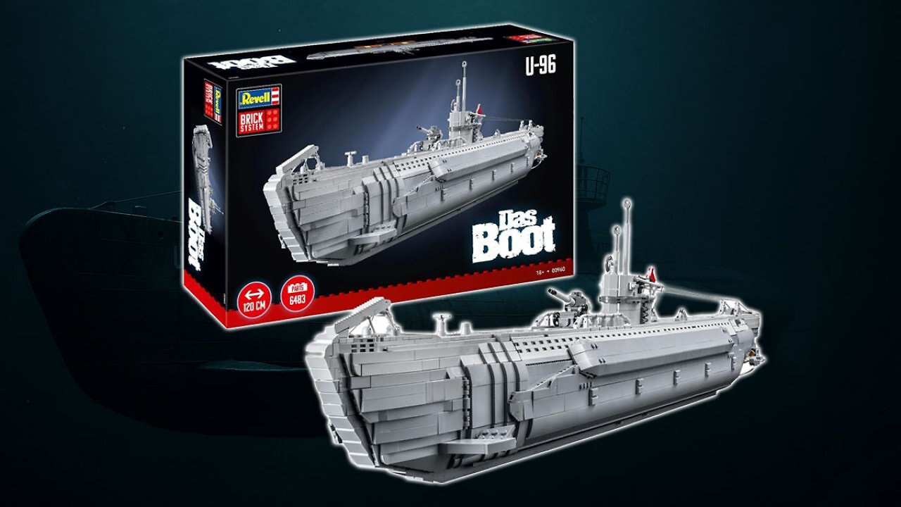 [27/08/2025] 6.483 Teile auf Tauchfahrt: Revells U-96 